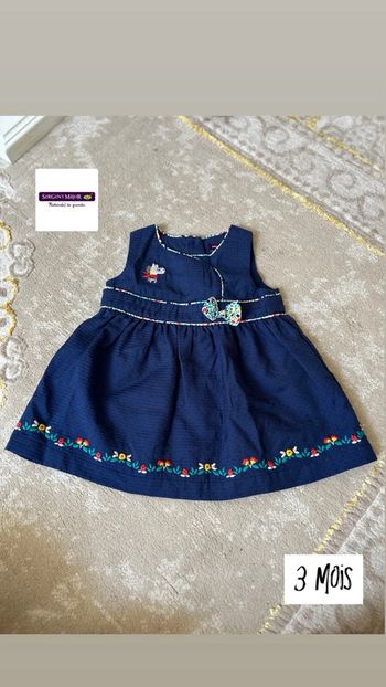 Robe Sergent major taille 3 mois