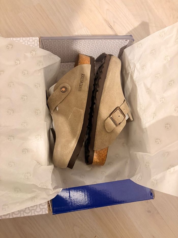 Birkenstock Boston Taupe - photo numéro 4