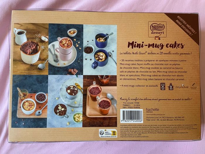 Coffret mini mug cakes Nestlé - photo numéro 2