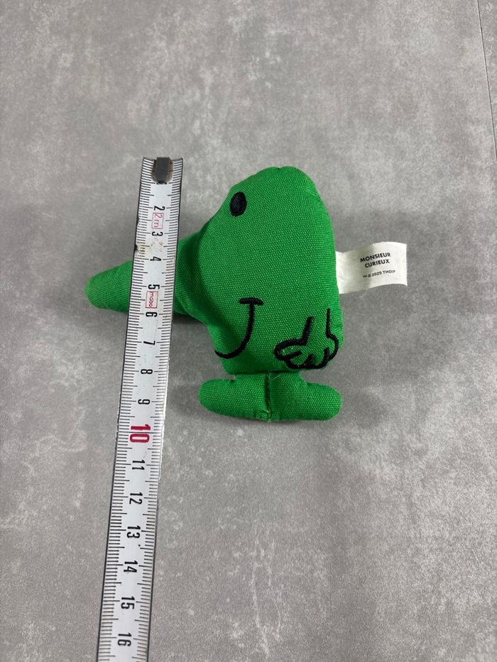Doudou peluche monsieur curieux - photo numéro 2