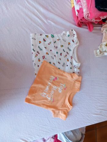 Lot de deux tee-shirt manche courte