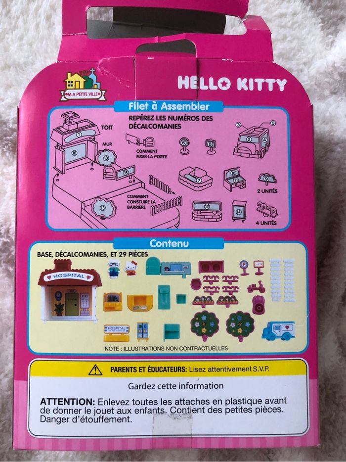 HELLO KITTY Hôpital "Get well soon" SANRIO mini valisette - photo numéro 5