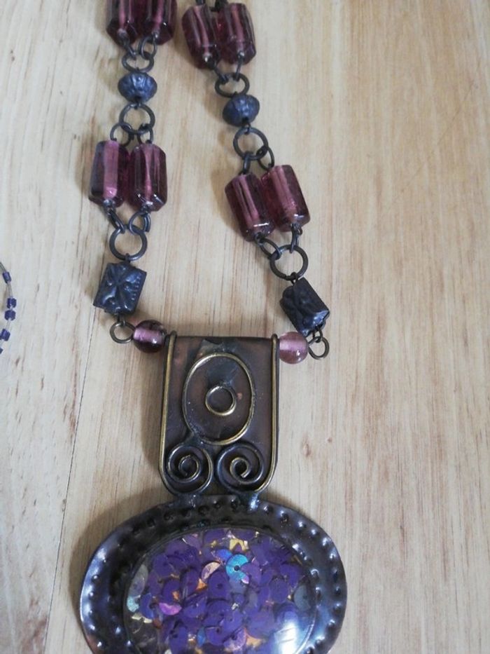 Parure mauve - photo numéro 7