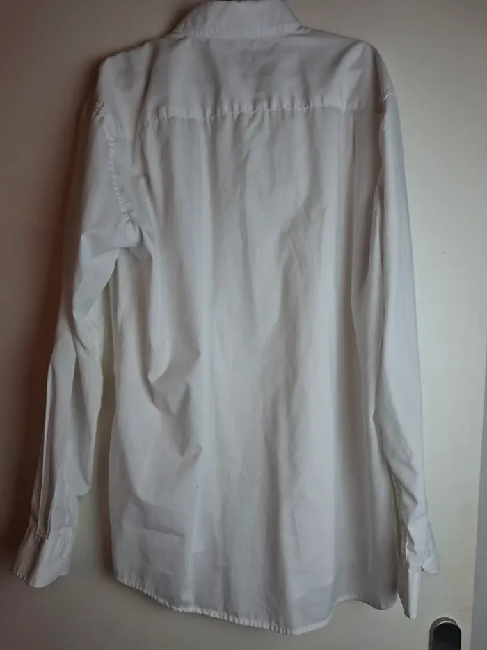 Chemise blanche Pierre Cardin – Homme – Taille L - photo numéro 10