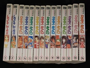 Manga Love Hina Collection complète Tome 1 à 14 - Ken Akamatsu - Pika Edition