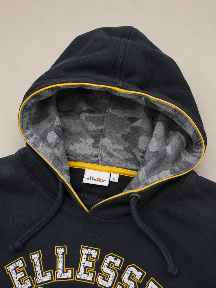 Sweat à capuche Ellesse noir camouflage taille S - photo numéro 5