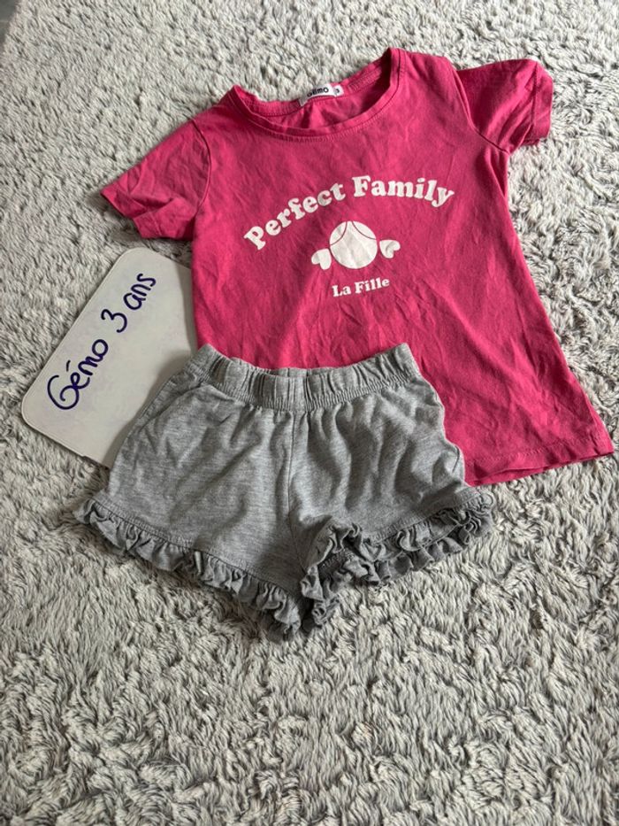 Pyjashort Gemo 3 ans