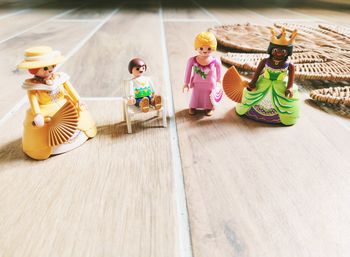 👑Playmobil lot figurines/personnages femmes reines, princesse, prince et accessoires