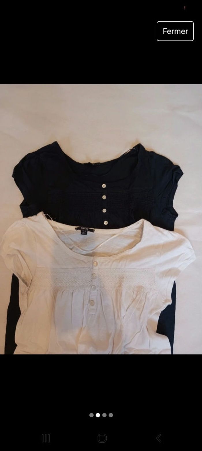 Lot tee-shirt maternité - photo numéro 2