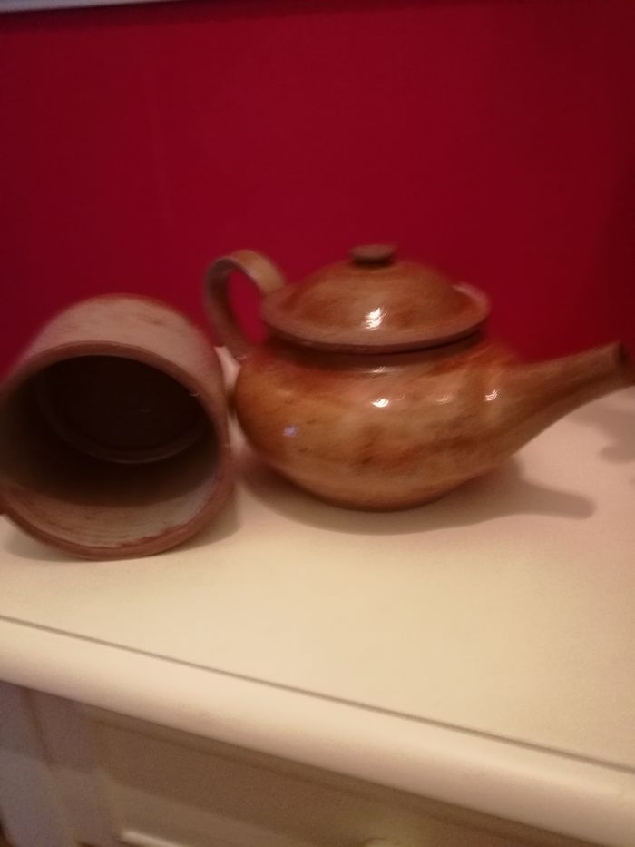 Cafetière en grès sans marque - photo numéro 2
