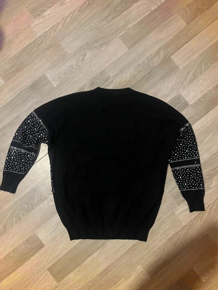 Pull à strass brillant pailleté taille unique - photo numéro 3