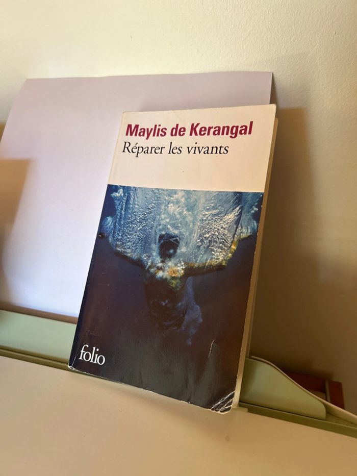 Livre Réparer les vivants de Maylis de Kerangal