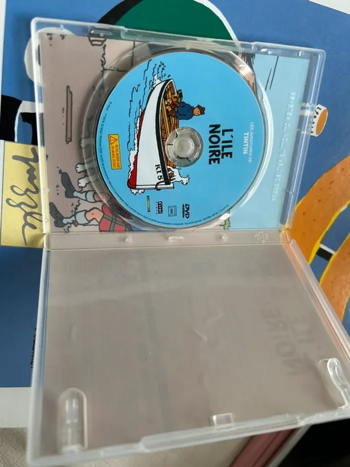 Mini dvd Tintin l’île noire - photo numéro 2