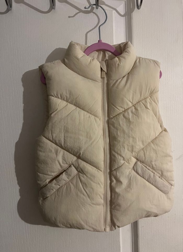 Doudoune sans manche 9-12 mois