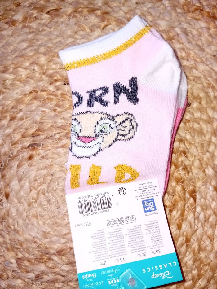 Chaussettes le roi lion - photo numéro 2