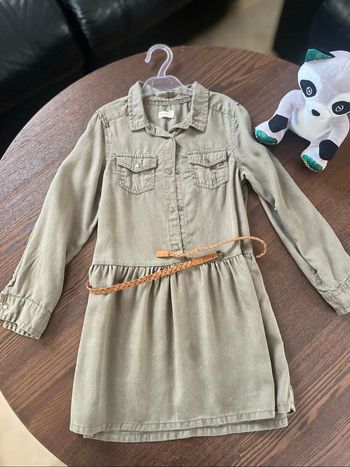 Robe manches longues fille 8 ans