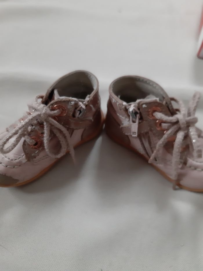 Chaussures premiers pas fille - Kickers - 19 - photo numéro 3