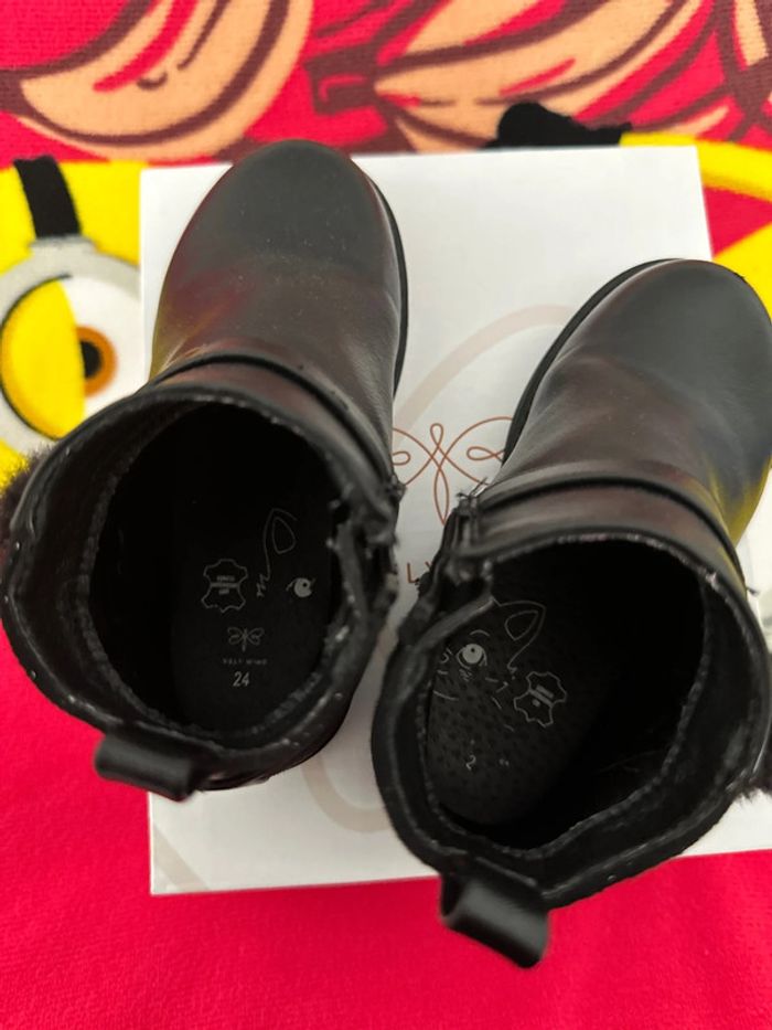 Bottines fille taille 24 - photo numéro 5
