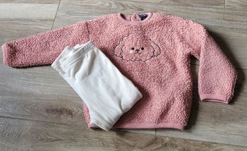 Pyjama bouclette chaud taille 36 mois