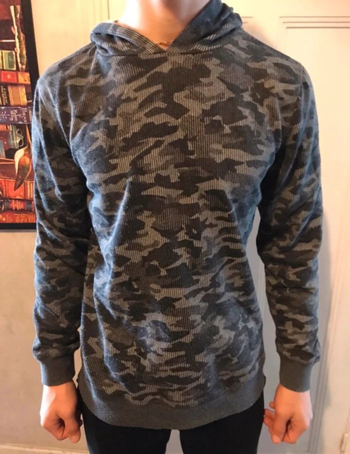 Sweat à capuche Marque LH neuf sans étiquette taille S - photo numéro 2
