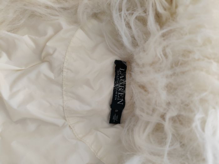 Doudoune mi-longue Ralph Lauren taille S écru et duvet automne hiver - photo numéro 7