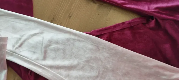 2 leggings en velours - photo numéro 2