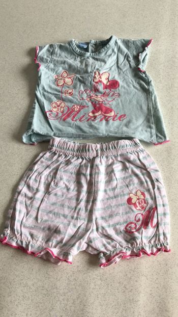 Ensemble fille 6 mois