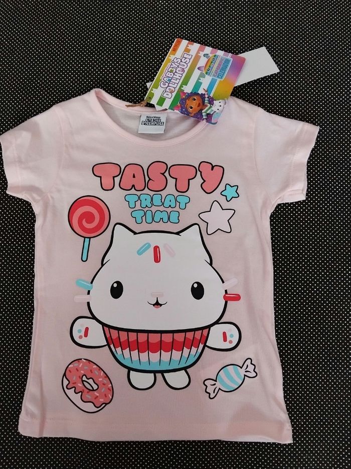 Tee-shirt manches courtes Gabby’s Dollhouse neuf 3 ans - photo numéro 1