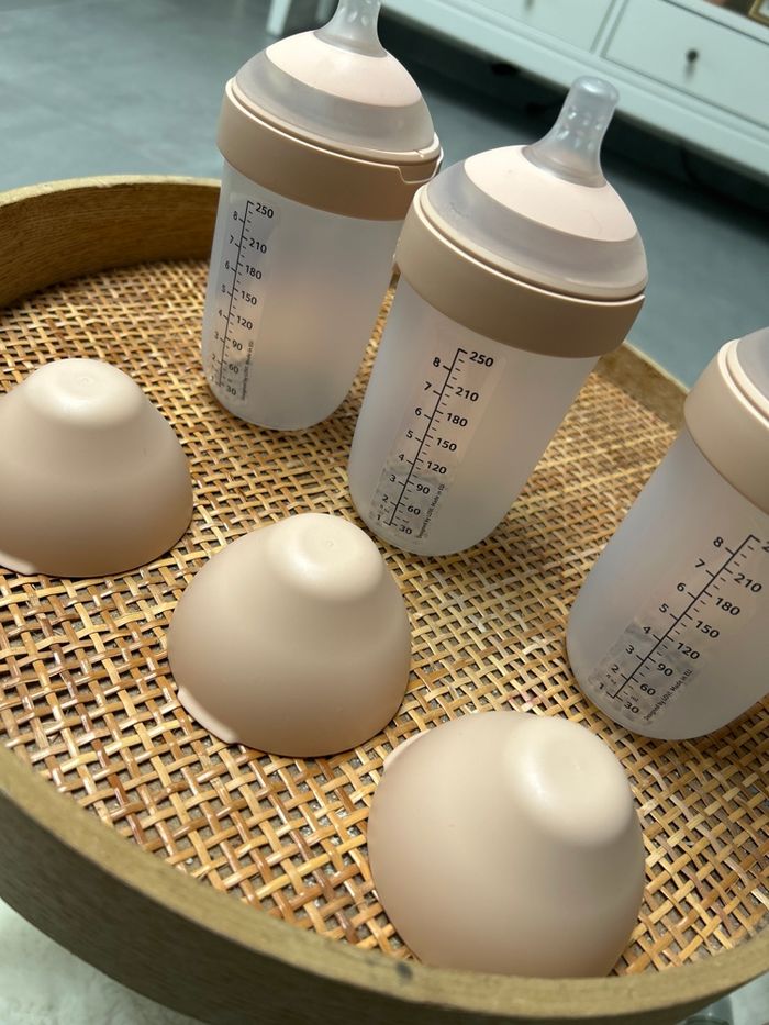 Lot de 3 biberons Difrax Lovi neufs - photo numéro 2