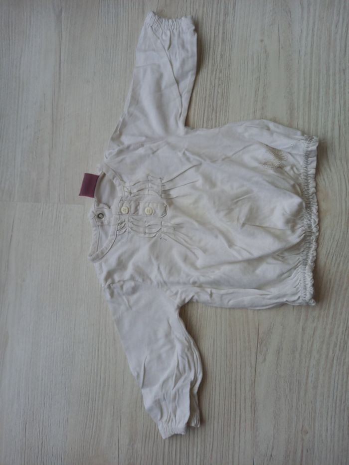 Chemise fille 9 mois