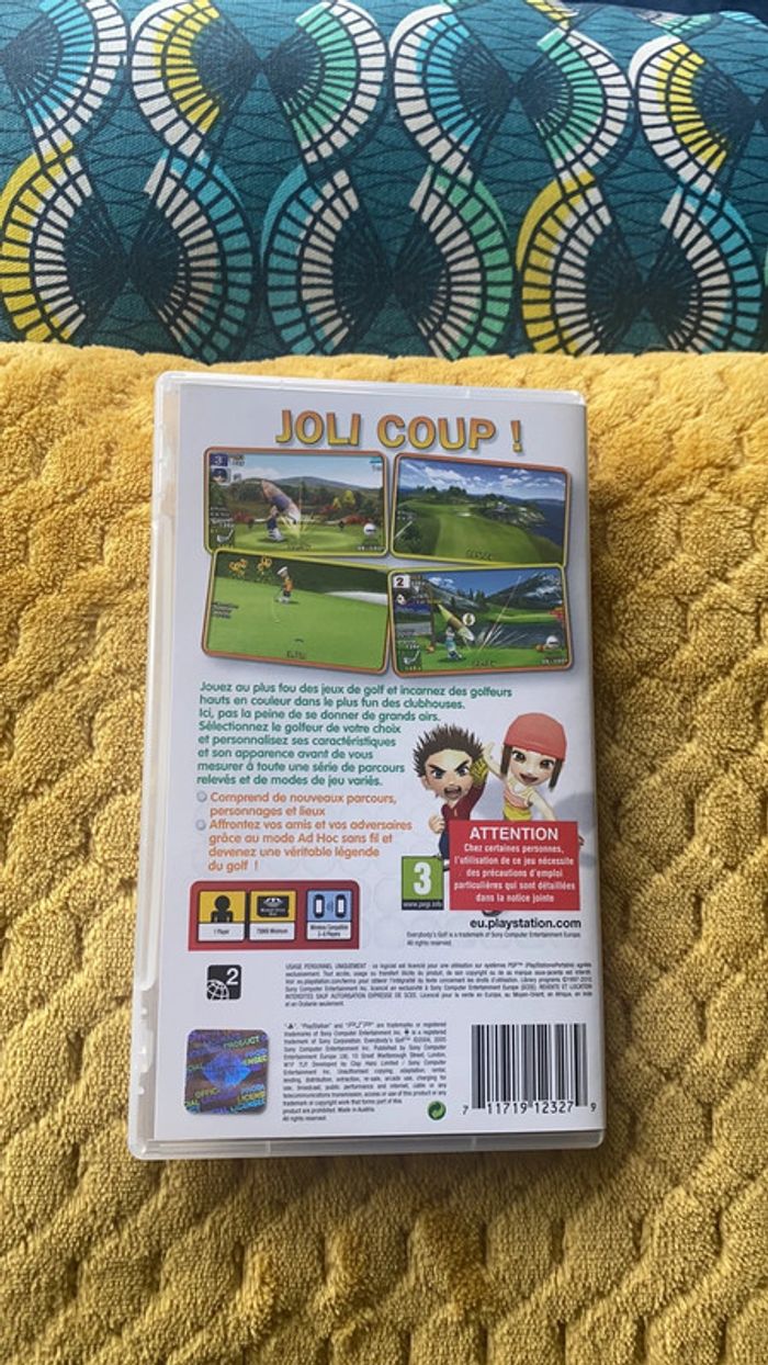 Jeu psp everybody’s golf - photo numéro 2