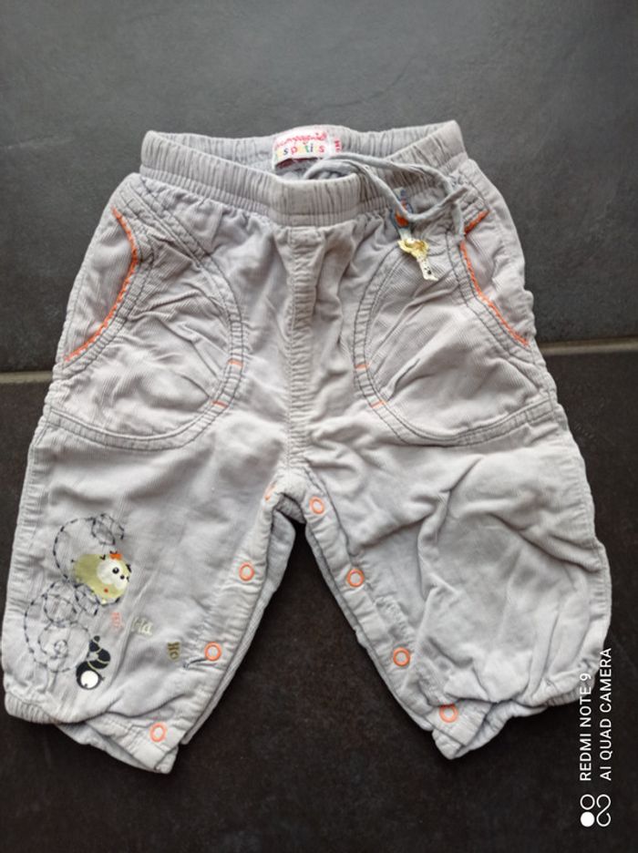Pantalon fille, La compagnie des petits, taille 9 mois