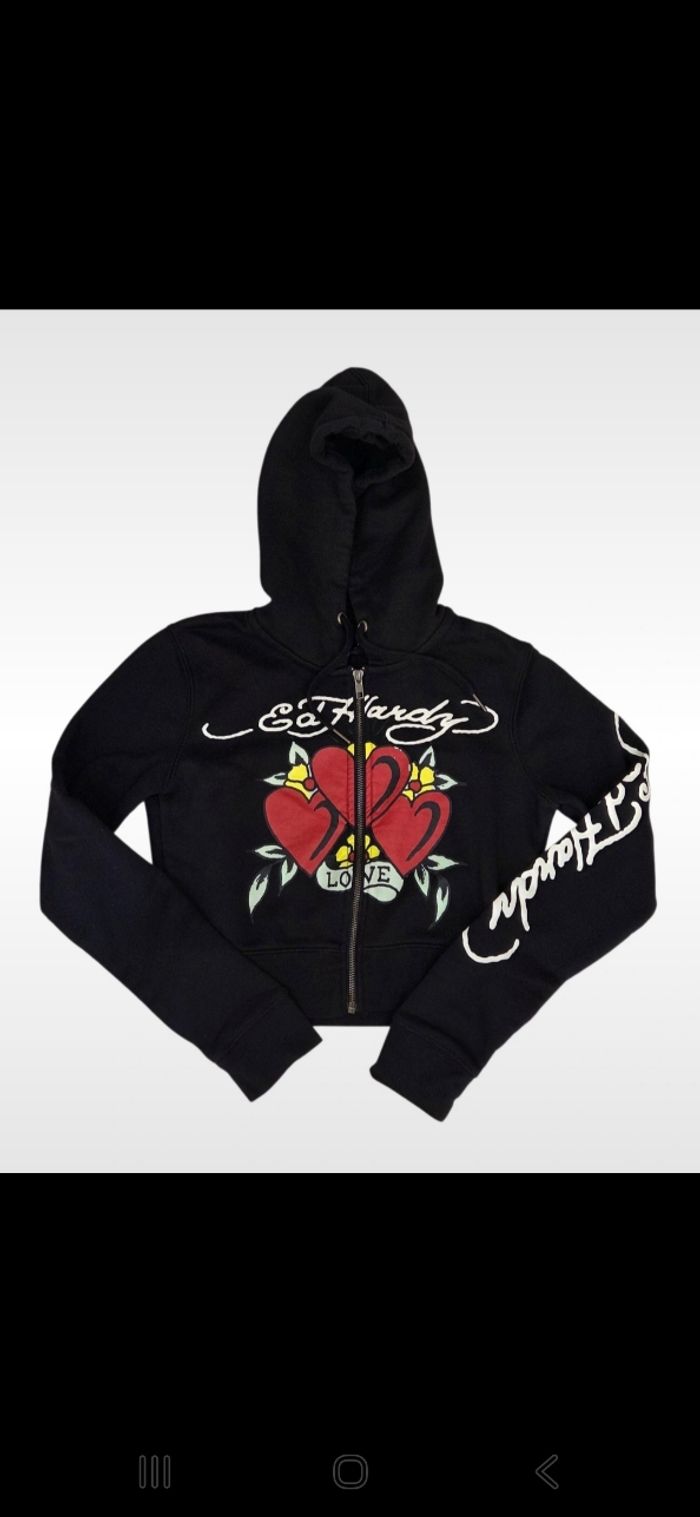Ensemble Ed Hardy femme taille S Noir en très bon état - photo numéro 3