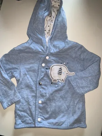 Veste à capuche 6 mois excellent état