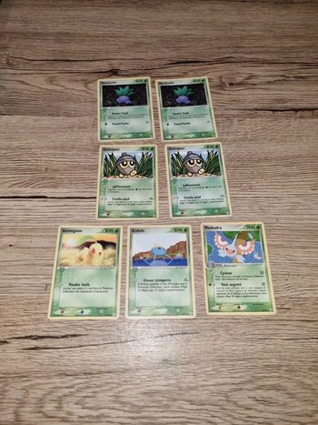 7 carte pokémon 2005 légende oublié