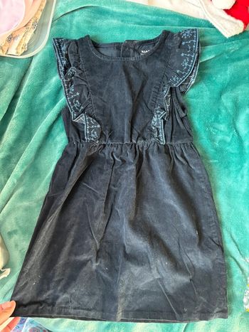 Robe velours 6 ans