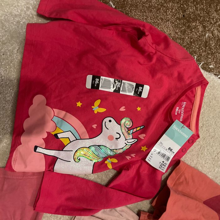 Lot de 8 t-shirt manches longues taille 18/24 mois - photo numéro 2