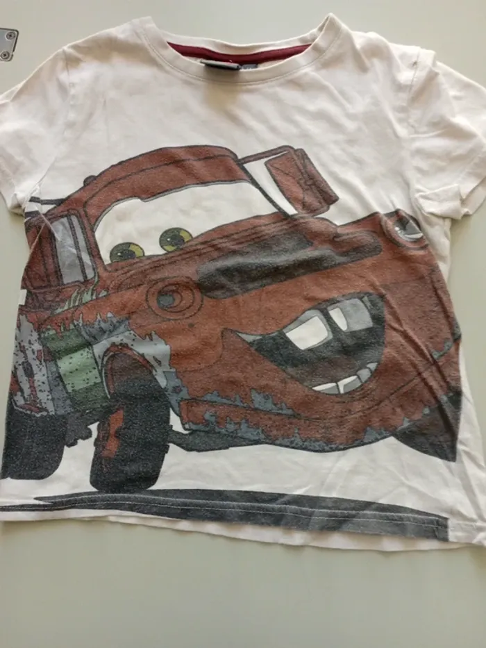 Tee-shirt manches courtes 6 ans cars - photo numéro 2