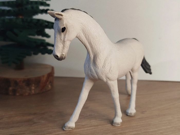 Schleich jument blanche Figurine Animal équidé - photo numéro 3