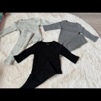 Lot de 3 ensemble bébé fille