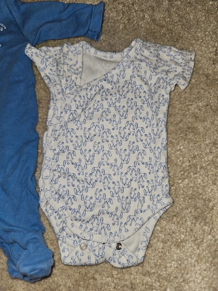 Ensemble body et grenouillère brioche - photo numéro 4