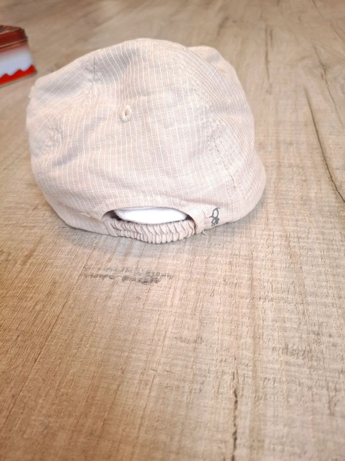Casquette beige taille 45 cm - photo numéro 3