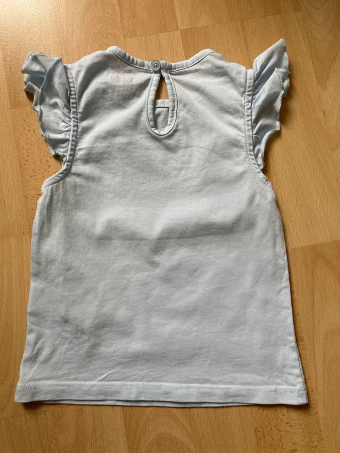 lot 2 Tee-shirts Marguerite manche volantée taille 2 ans - photo numéro 5