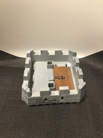 Playmobil créneaux et porte trape avec loquet château 6697 moyen âge pièces détachées