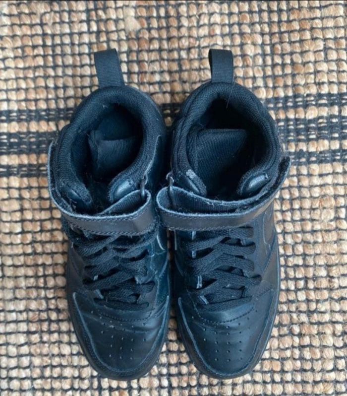 Basket air force 1 mid unisexe montante noire montante - photo numéro 5