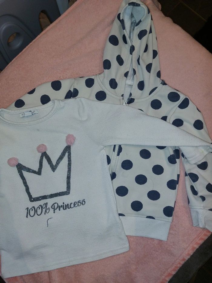 Pull et gilet capuche