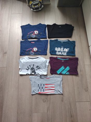Lot de t shirts manches longues 6ans