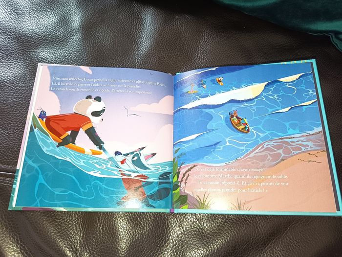 Livre album enfant Mac Do, Initiation au surf, Éditions Hachette Jeunesse, NEUF - photo numéro 2