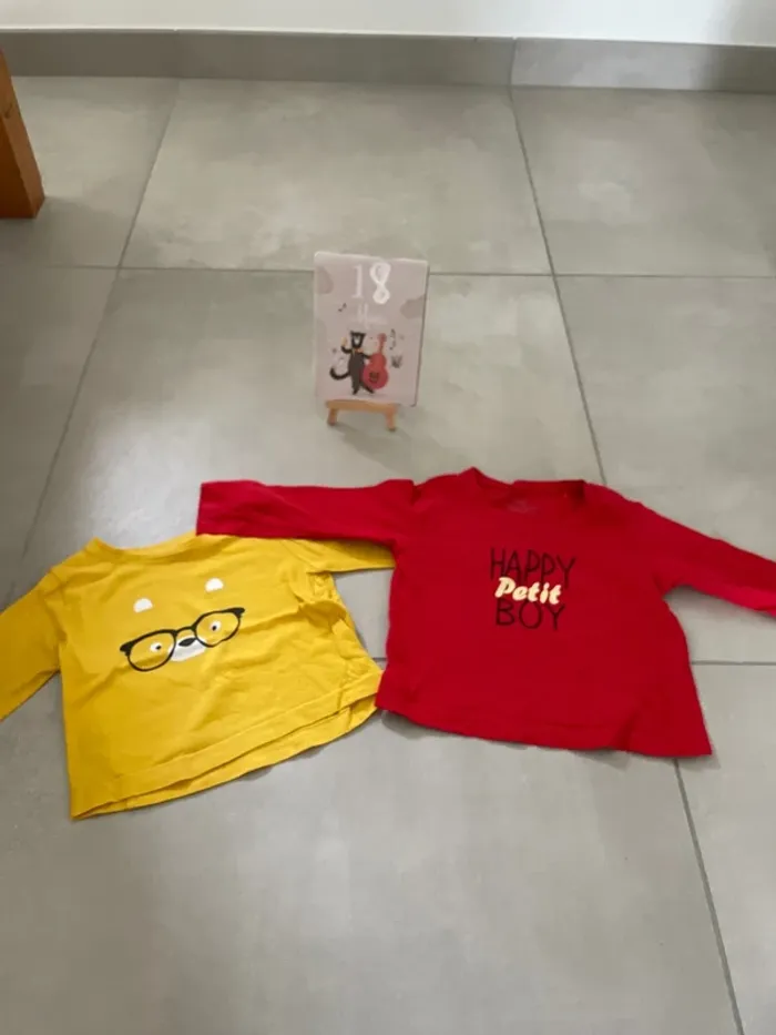 Lot de tee-shirt