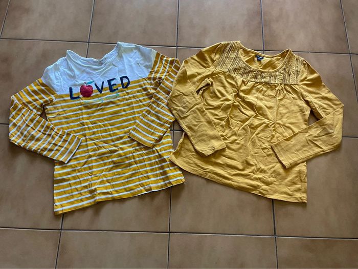 Lot t shirts fille 10 ans